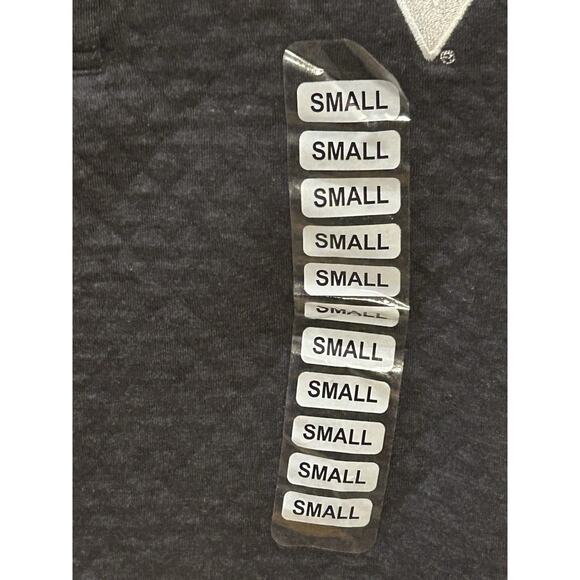 NWT Champion WVU Quilted 1/4 Zip Charcoal Jacket Men's size S - Picture 3 of 6